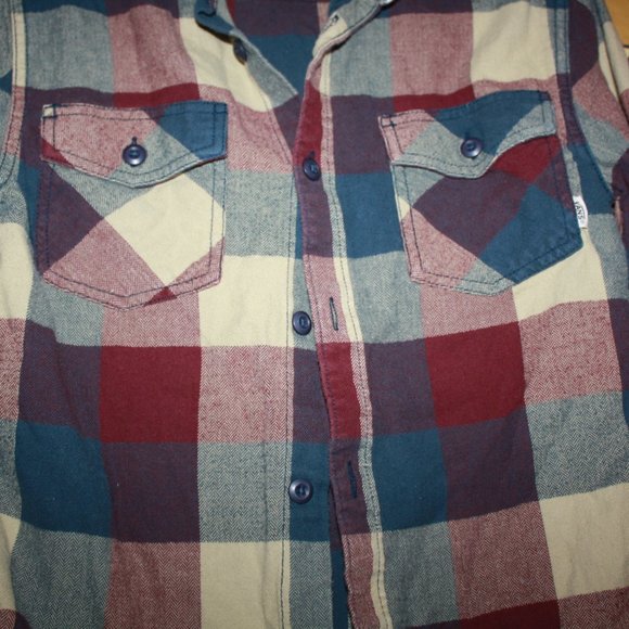 Boys VANS Flannel 🌵Large - Picture 2 of 4